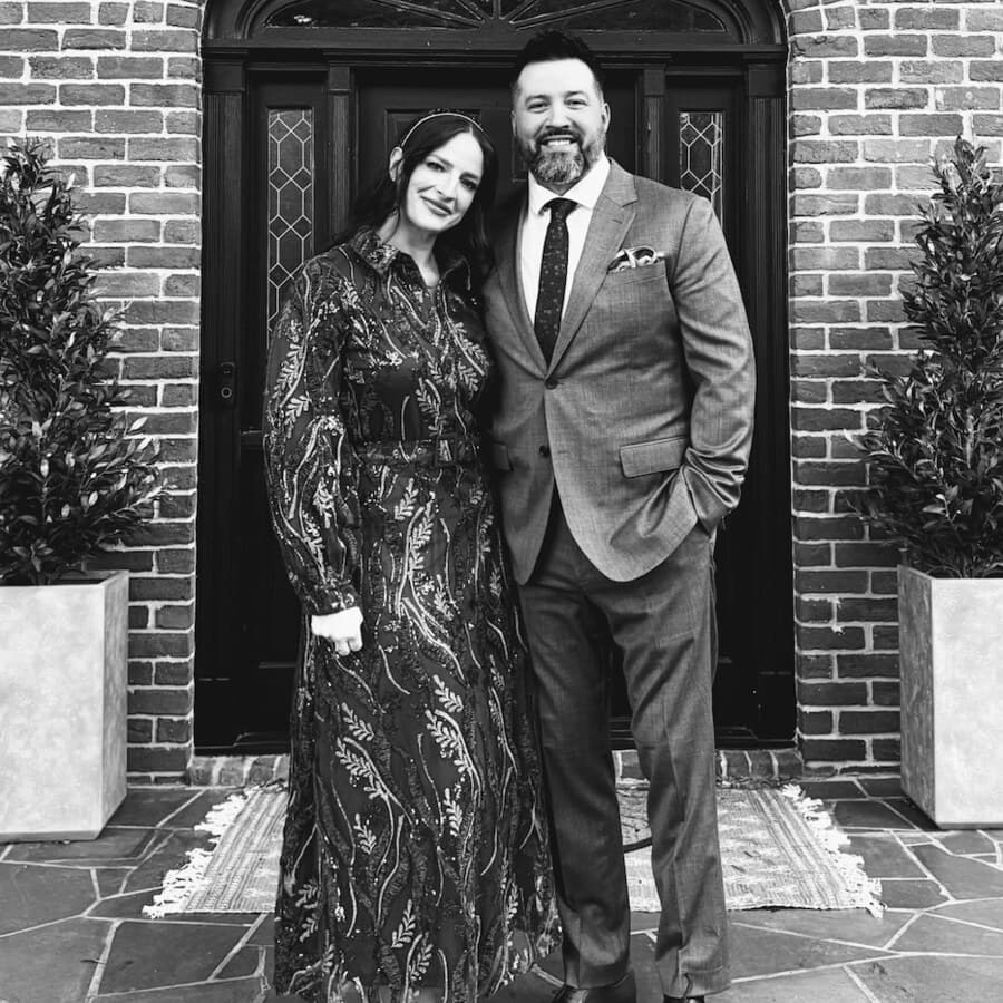 Steve Potts, Owner and Partner at ARX Roofing & Exteriors, with his wife Sarah